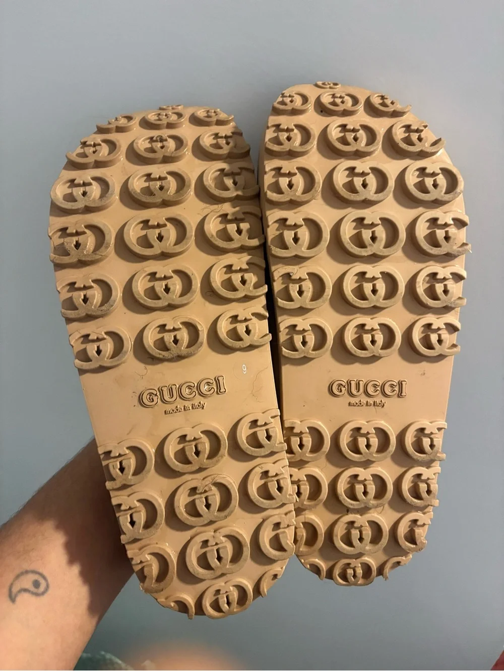 Gucci platform slide
